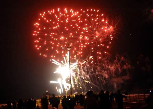 A previous fireworks display in Morecambe.
