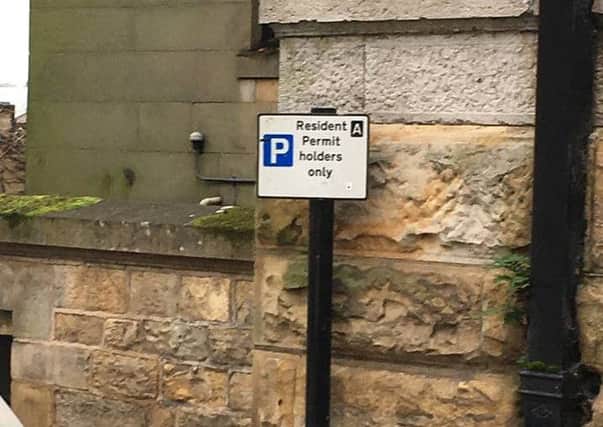 Parking in the city centre