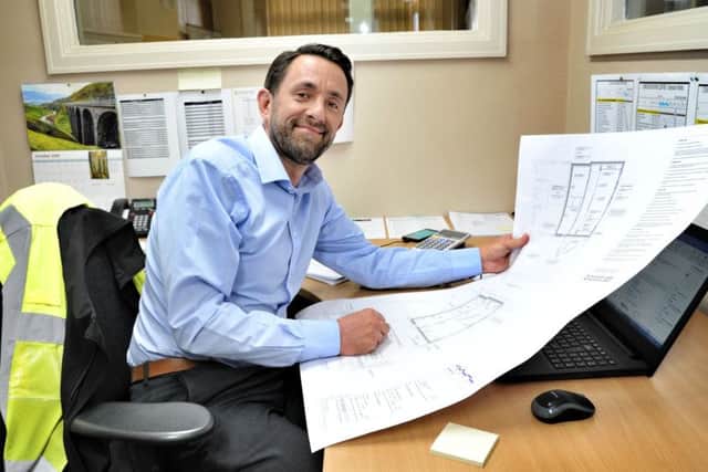 Contracts Manager Dave Beesley  Pinington Limited, Lancaster, celebrate 70 years in business