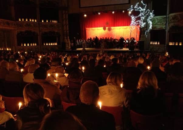 Morecambe Winter Gardens 'Light up a Life' to remember and honour loved ones.
