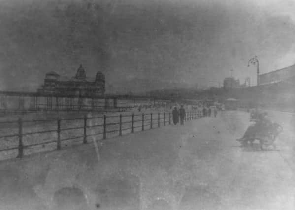 David Chapman - a promenade in the 1920s, possibly Blackpool or Morecambe.