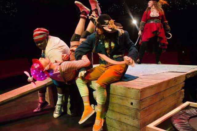 A scene from The Dukes production of Peter Pan which runs until January 5.