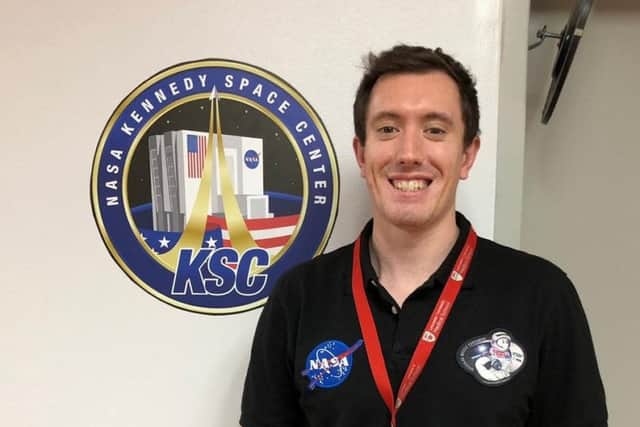 Dr Chris Gaffney from Lancaster University who has sent worms to the International Space Station