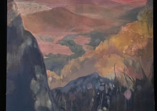 Jen Gash' painting of the Battle of Kosturino.