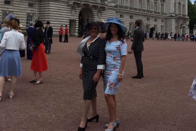 Helen Bingley CEO and Nicola Lowe Co Chair on a recent visit to Buckingham Palace.