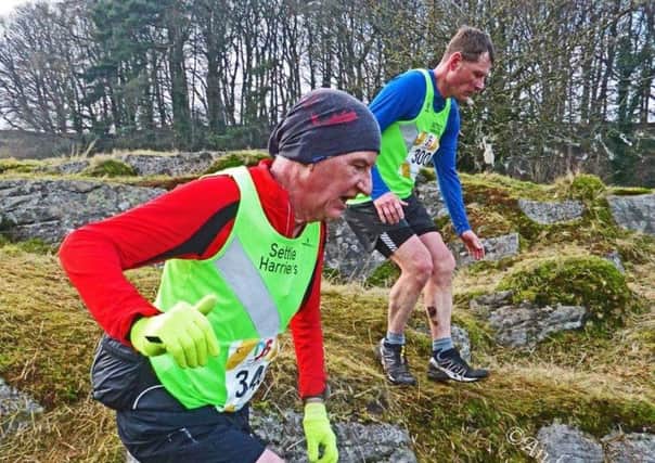 Chris Beesley at Giggleswick cross country, one of the Kendal Winter League series of races. Picture: Andy Holden.