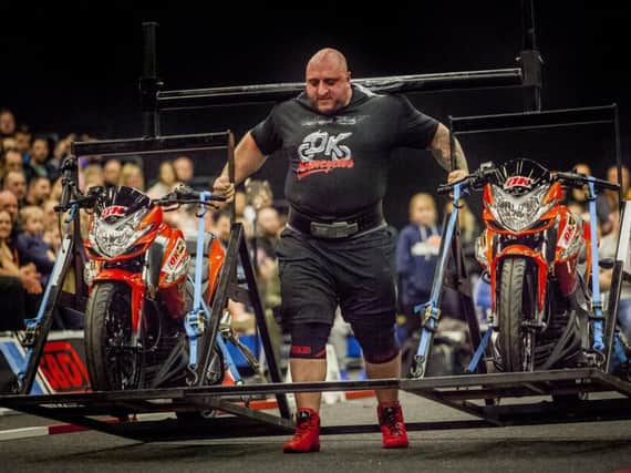 Graham Hicks is looking to be Britain's Strongest Man