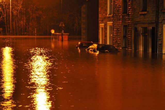 Flooding in Aldrens Lane, Lancaster