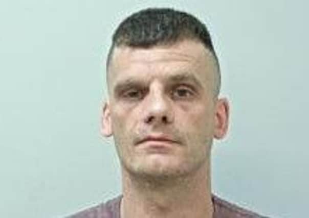 Mark Kelbie was jailed for 12 months for dangerous driving and burglary.