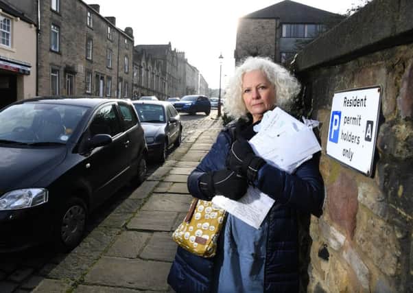 Photo Neil Cross
Hilli McManus has issues with residents parking in Lancaster city centre and has been fined hundreds of pounds