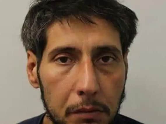 Abdulah Husseini has been arrested in London after failing to turn up at court in Blackpool on charges of theft and fraud.