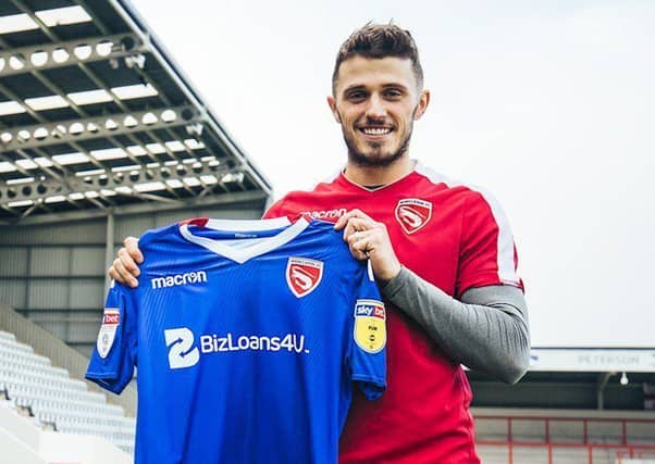 Florent Cuvelier joined Morecambe in October