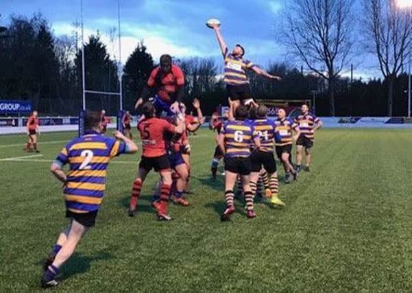 Garstang RUFC edged out Dukinfield at the weekend