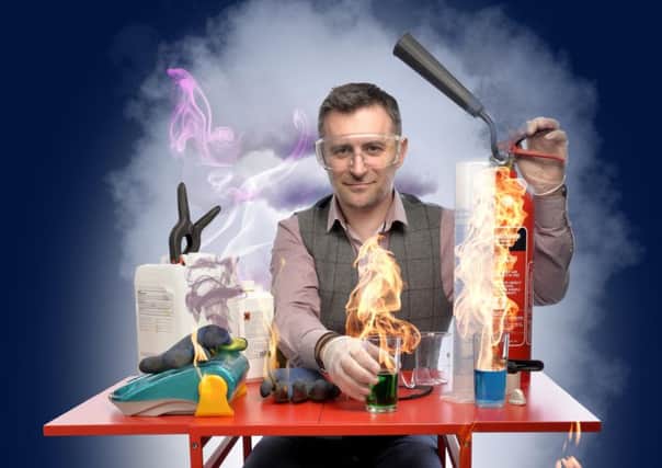 Mark Thompson brings his science shows to The Platform.