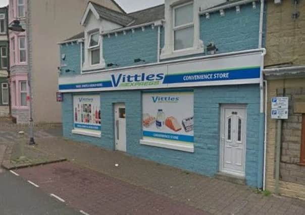 Vittles in Morecambe. Image courtesy of Google Streetview.