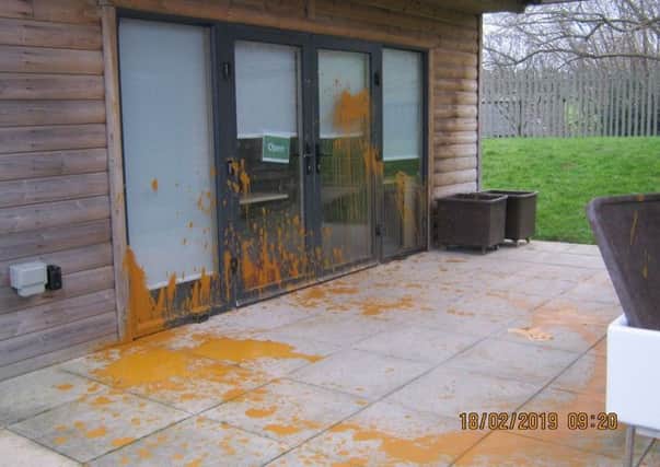 Vandalism caused at The Loyne Specialist School during half-term.