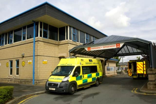 Lancaster Royal Infirmary Hospital.
Accident and Emergency.