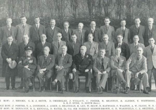 Lansil employees in 1949.
