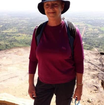 Georgina Whittle during her Cambodia trek.
