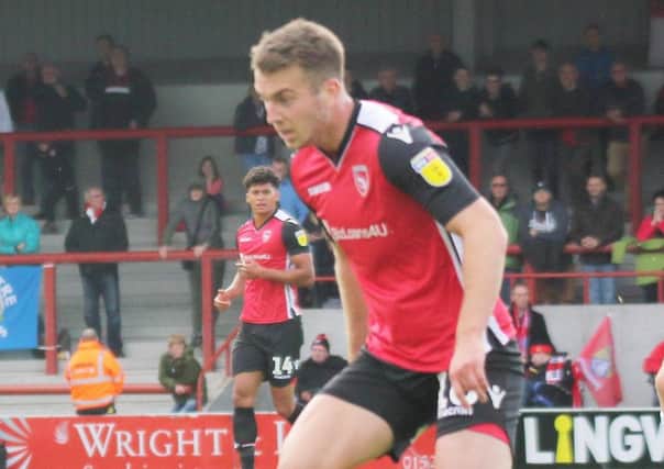 Rhys Oates opened the scoring after six minutes at the Globe Arena