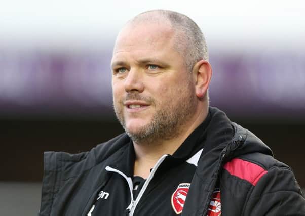 Morecambe manager Jim Bentley     Picture: Getty Images