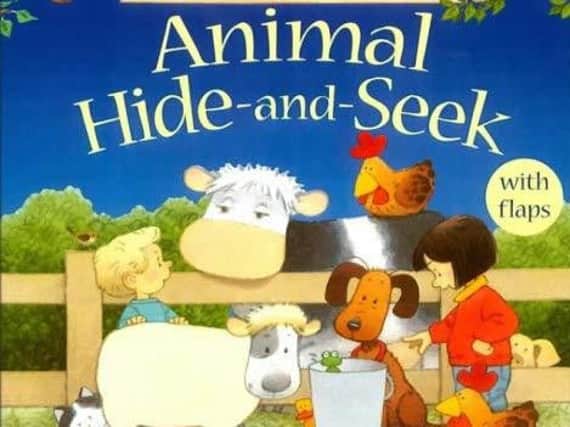 Animal Hide-and-Seek: Farmyard Tales Touchy and Feely Book by Jenny Tyler and Stephen Cartwright