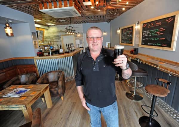 Peter Whaley has opened a new craft beer pub in Heysham called The Bookmakers.