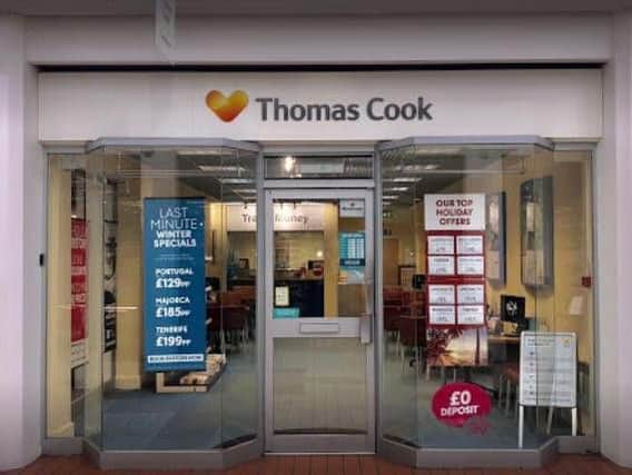 Thomas Cook will close its Accrington branch as part of plans to shut 21 stores across the UK.