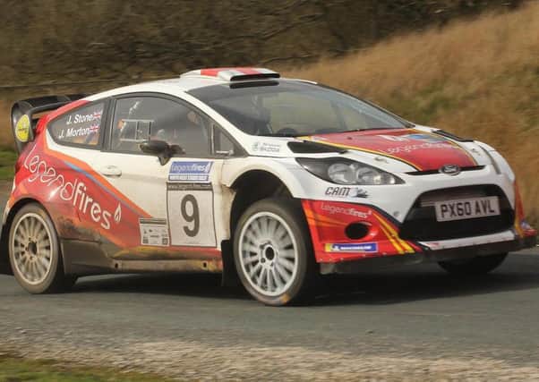 John Stone and Jack Morton were 11th in their Ford Fiesta WRC		        Picture: www.pro-rally.co.uk