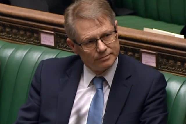 David Morris MP in the House of Commons
