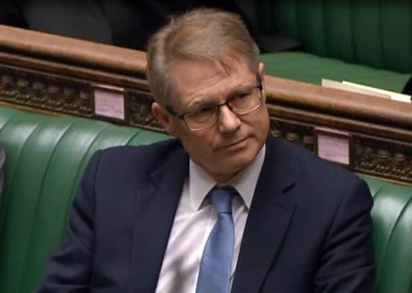 David Morris MP in the House of Commons