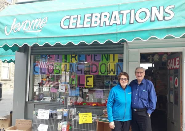 Margaret and Jerome Driver from Jerome Celebration Cakes.