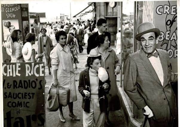Picture from The Entertainer which was filmed in Morecambe in 1959. Picture courtesy of Brenda Ralph.