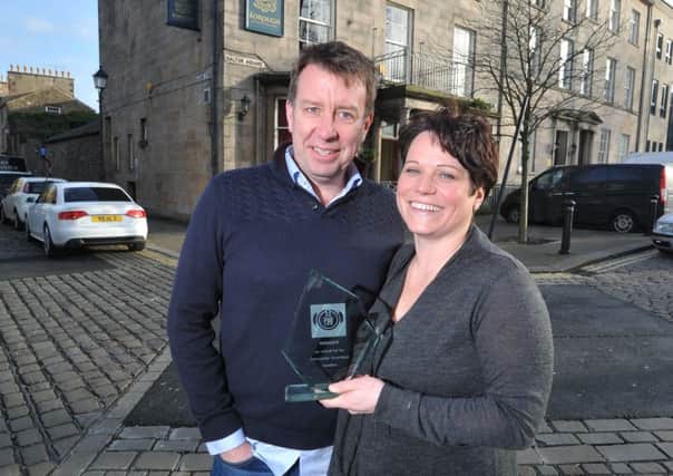 Photo Neil Cross
Hannah and Martin Horner of The Borough, which has been named Pub of the Year