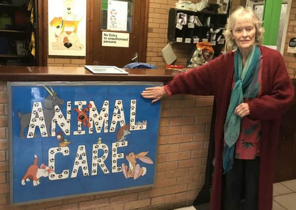 Born Free actress Virginia McKenna OBE visited Animal Care in Lancaster and also adopted a rescue dog from the charity.