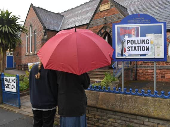 The Polling Station in Marsh Lane, Longton