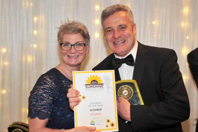 Jet Limited win the Business Award at the Sunshine Awards 2019