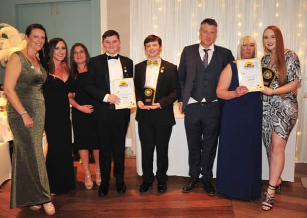 Joint Winners, Team Reece and Shine for Sian for the Charity Fundraiser Award at the Sunshine Awards 2019