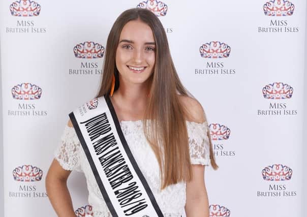 Sofie Deighton is set to compete in the national finals of The Miss British Isles competition. Picture: Nick Price.