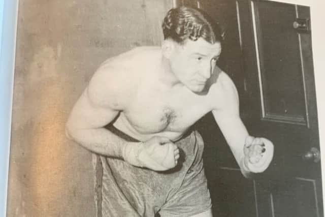 Jock McAvoy the most accomplished boxer ever to appear at the Winter Gardens. Picture courtesy of Larry Braysher.