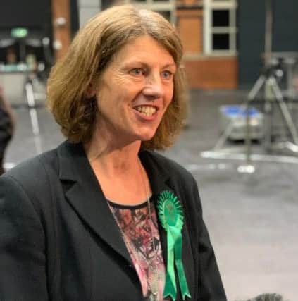 Newly elected Green MEP Gina Dowding.