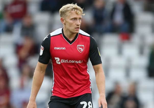 Morecambe striker A-Jay Leitch-Smith       Picture: Getty Images