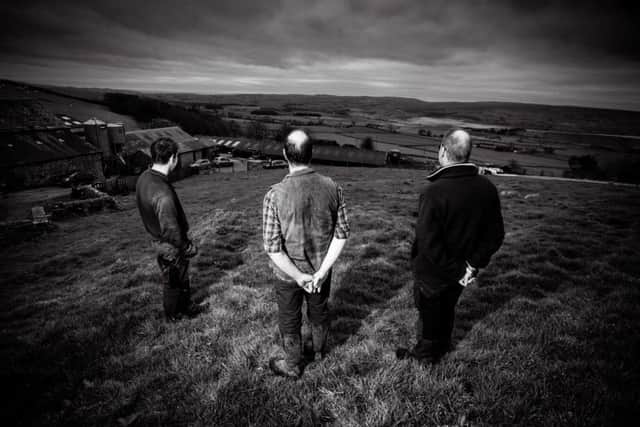 An exhibition at The Folly in Settle shows the experience of men and women in Craven who lived through World War 1. Photographer Rob Freeman re-creates the pilgrimage made by Edward Dawsons mother to the top of the hill behind the farm near Clapham hoping to see her son return home with Edwards great-grandchildren who still work on the farm today.