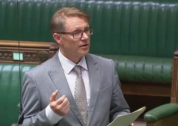 David Morris MP speaking in Parliament about Eden Project North.
