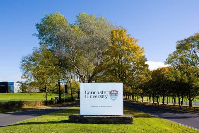 Lancaster University entrance