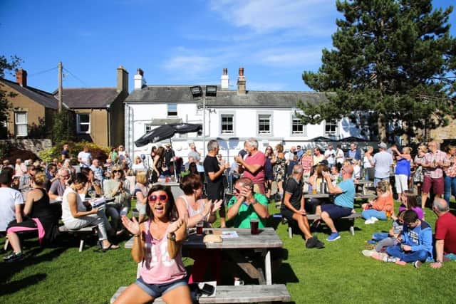 Festival-goers enjoying themselves at a past Morecambe Music Festival. Photo: Mike Jackson.