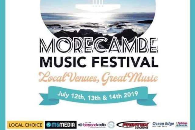 Morecambe Music Festival logo.