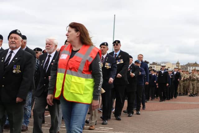 Armed Forces Day celebrations in Morecambe. Picture by David Hodgson.