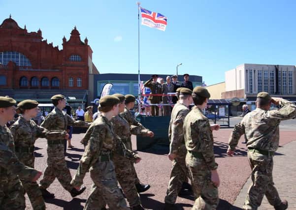 Armed Forces Day in Morecambe drew large crowds. Picture by David Hodgson.