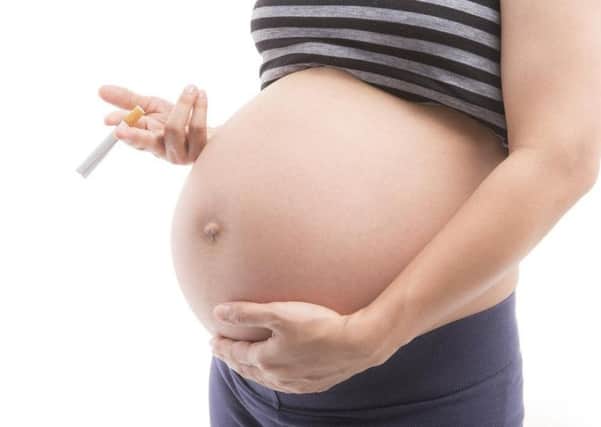 New figures on smoking during pregnancy.